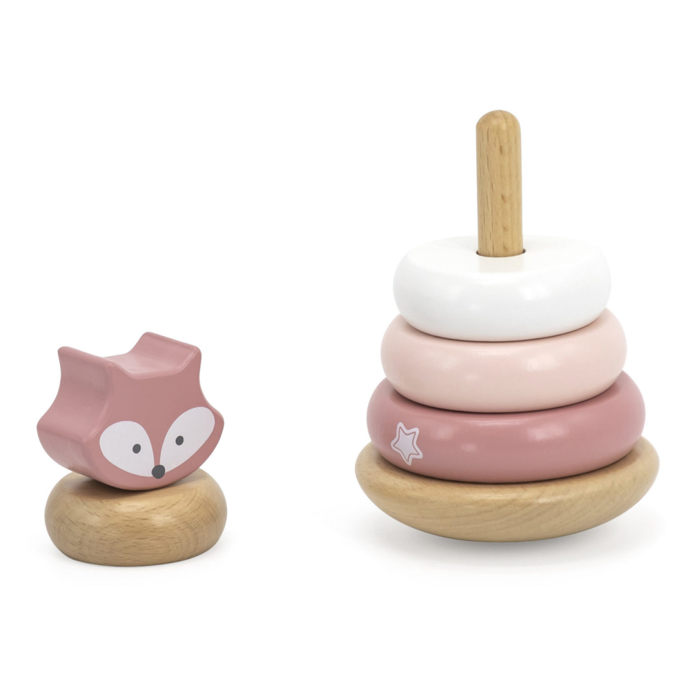 PolarB - Wooden Fox Stacker