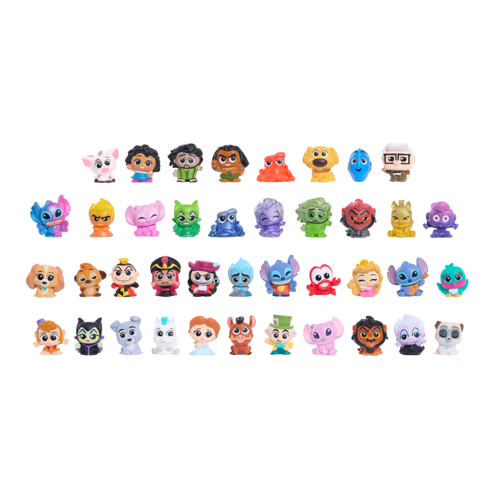 Disney - Doorables Squish'alots With 5 Blind Bag Mini Action Figures - 2.5 cm - Style May Vary
