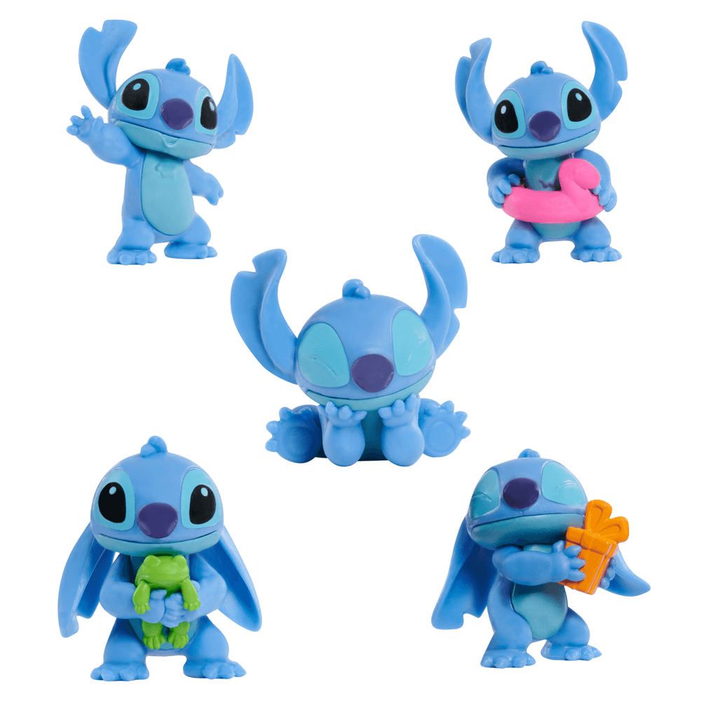 Disney - Lilo & Stitch - Collectible Stitch Figure Set 5pcs - Style 2 - 6cm