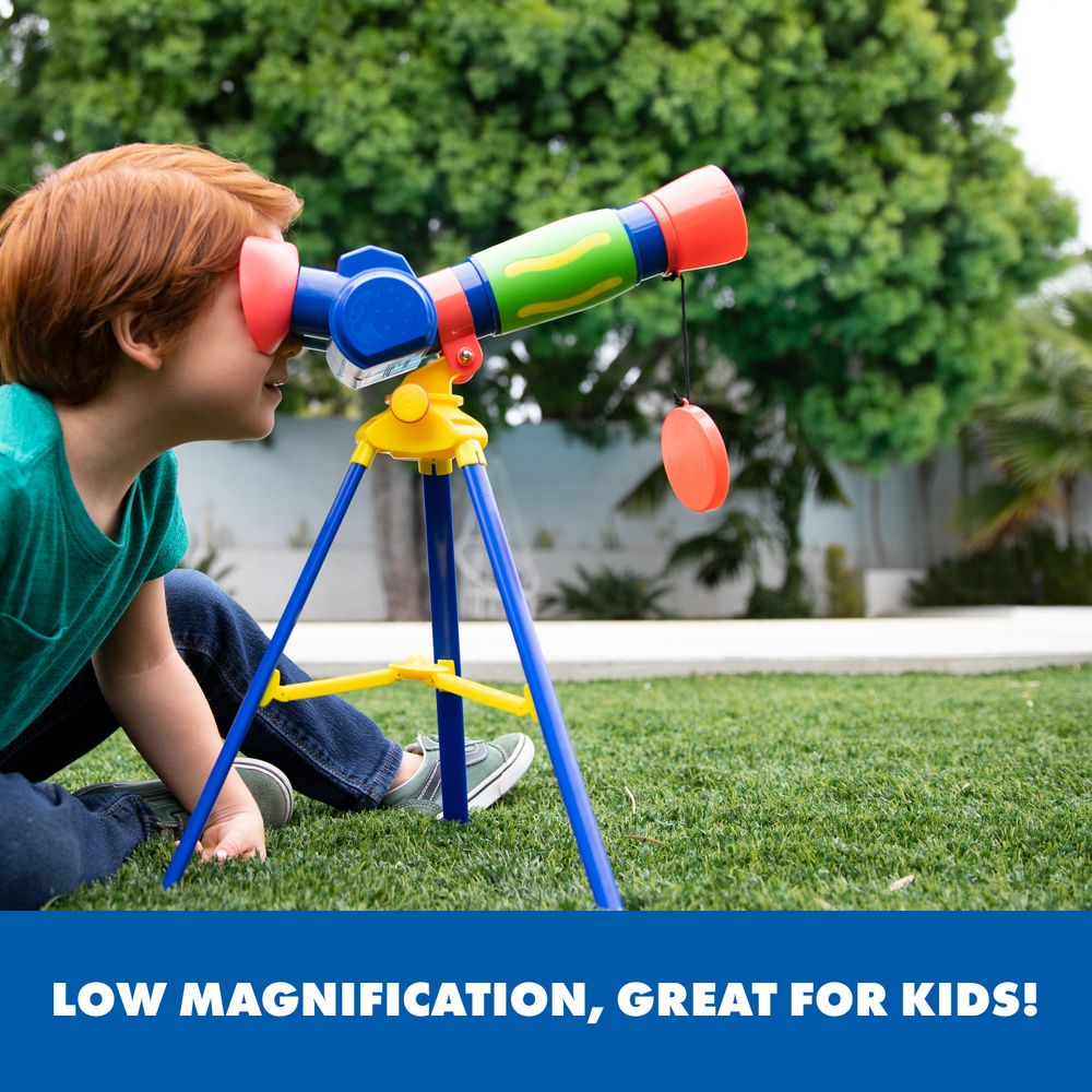Learning Resources - GeoSafari Jr My First Telescope STEM Toy - Multicolor