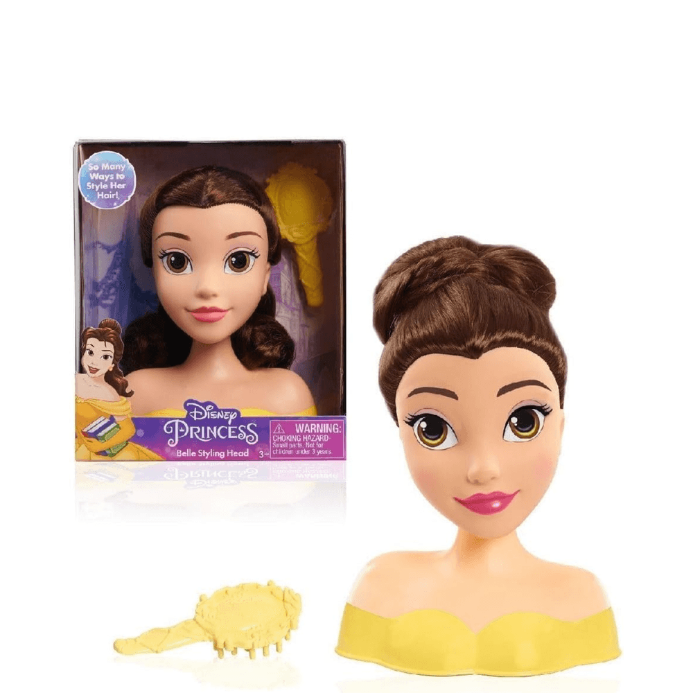 Disney - Princess 2 Piece Beauty And The Beast Styling Head - Belle - 5-inch