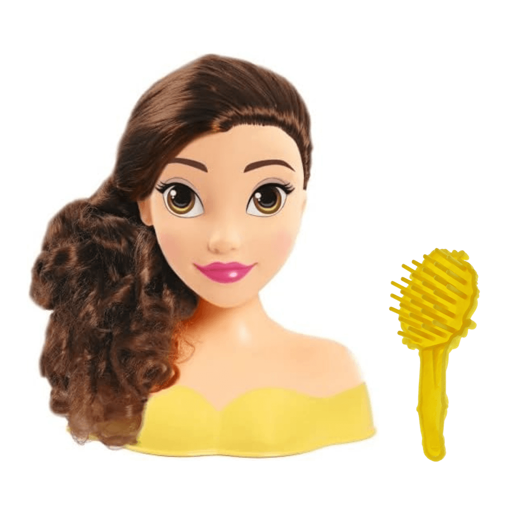Disney - Princess 2 Piece Beauty And The Beast Styling Head - Belle - 5-inch