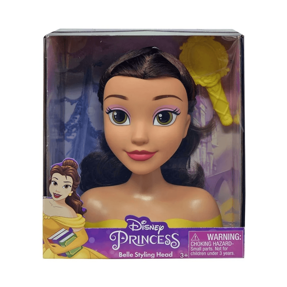 Disney - Princess 2 Piece Beauty And The Beast Styling Head - Belle - 5-inch