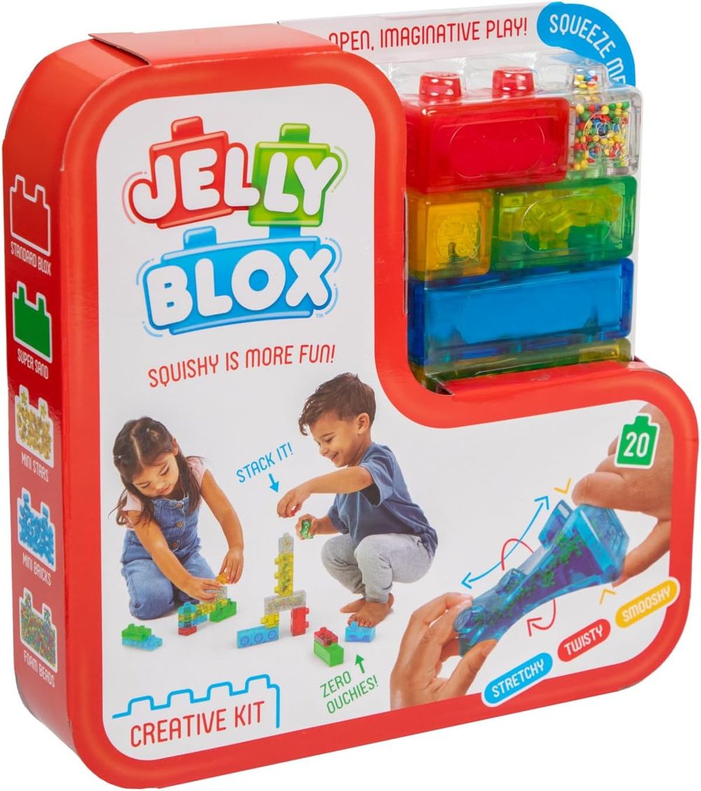 Jelly Blox - Building Block Creative Kit - 20 Pcs