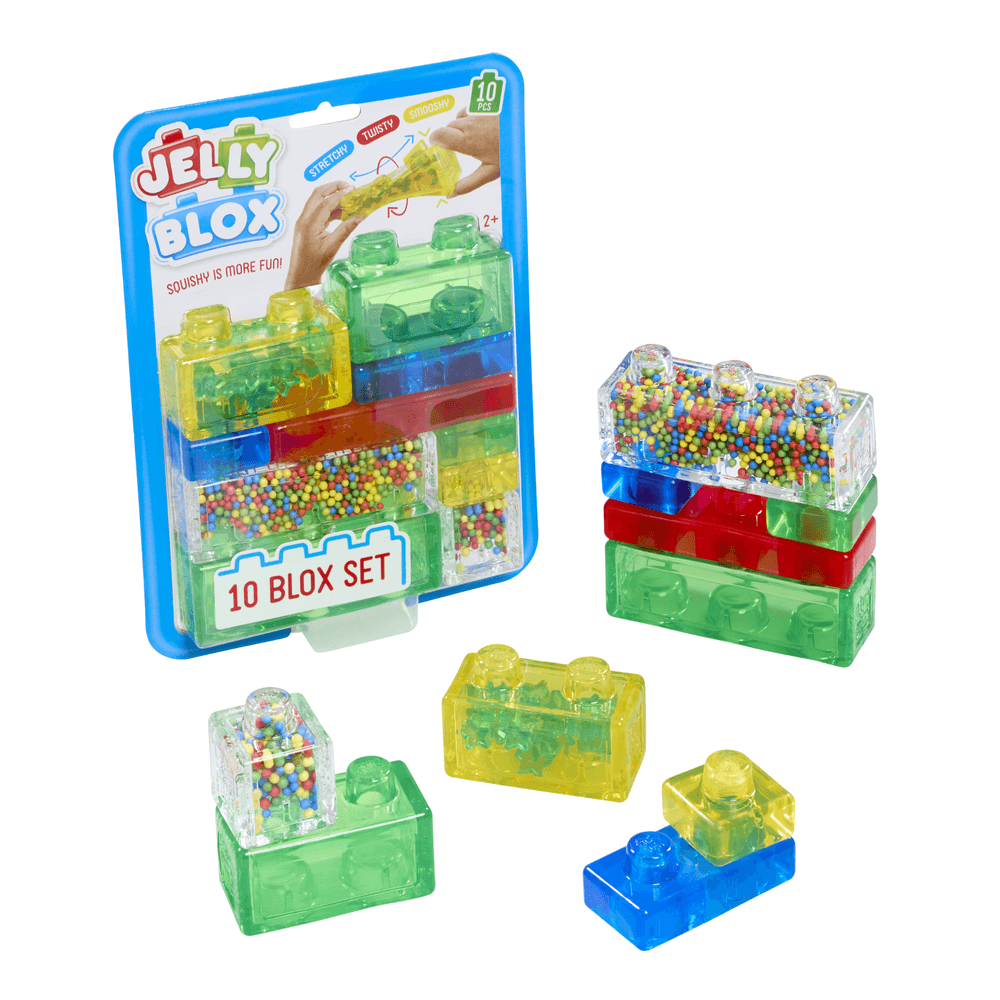 Jelly Blox - Goliath Building Blocks Set - 10 Pcs