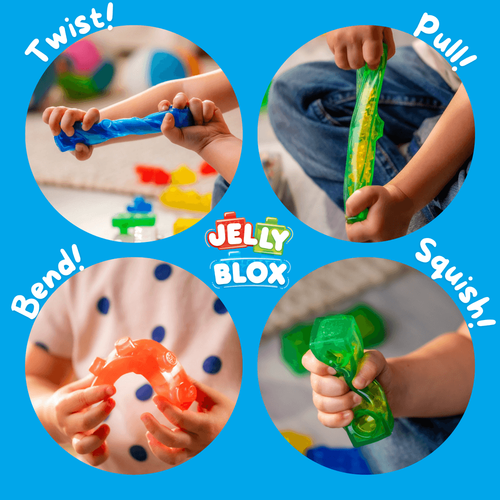 Jelly Blox - Goliath Building Blocks Set - 10 Pcs