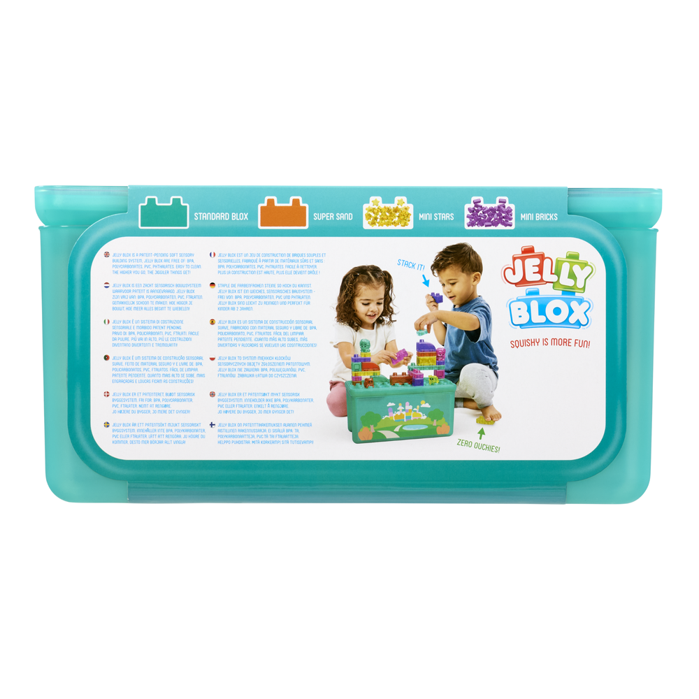 Jelly Blox - Playground Store & Play Building Blocks Case - 30 Pcs