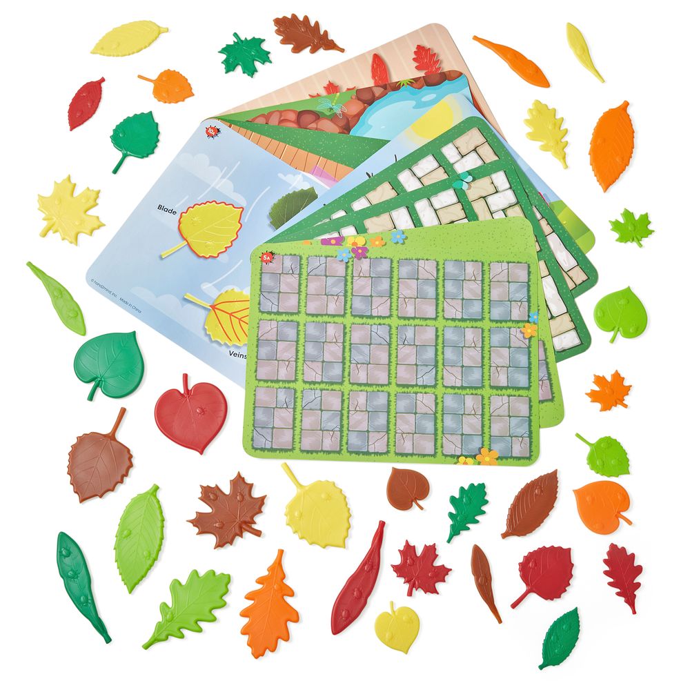 Learning Resources - Sensory Leaves Math Activity Set