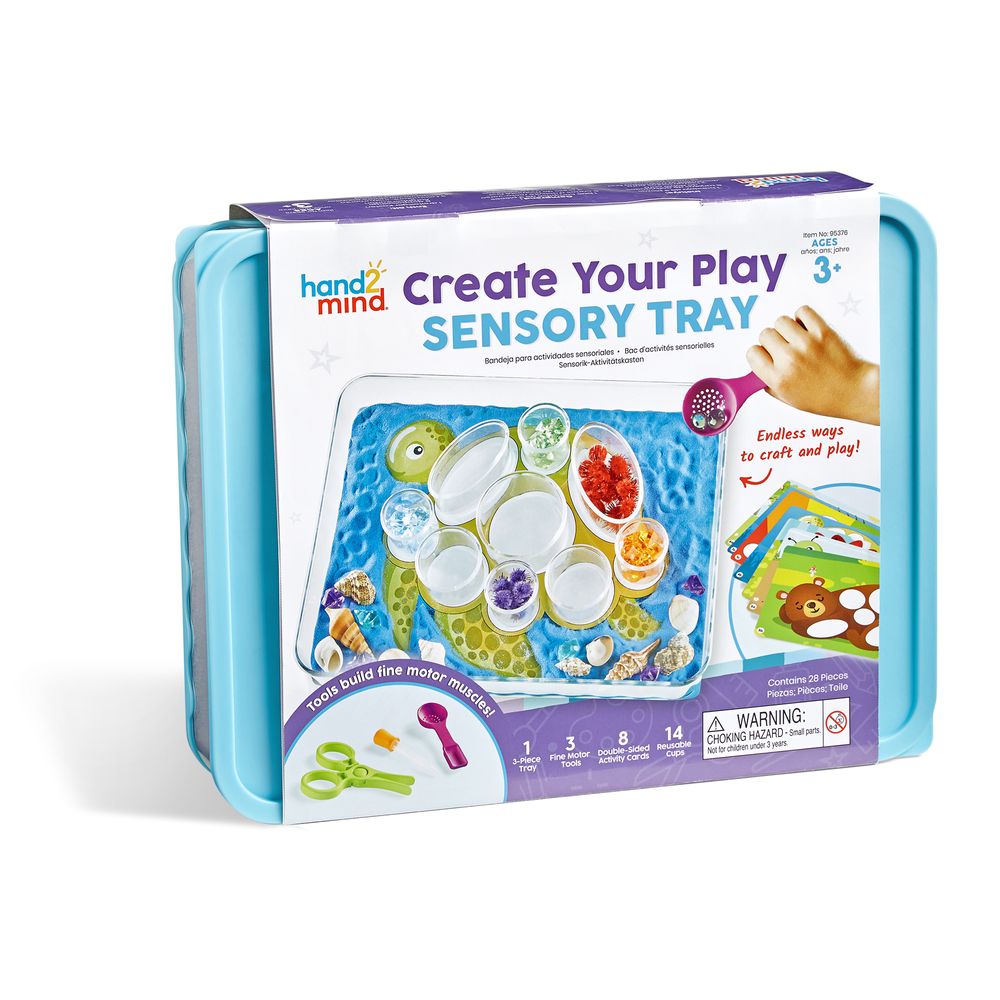 Learning Resources - Create Your Play Sensory Tray - 28 Pcs