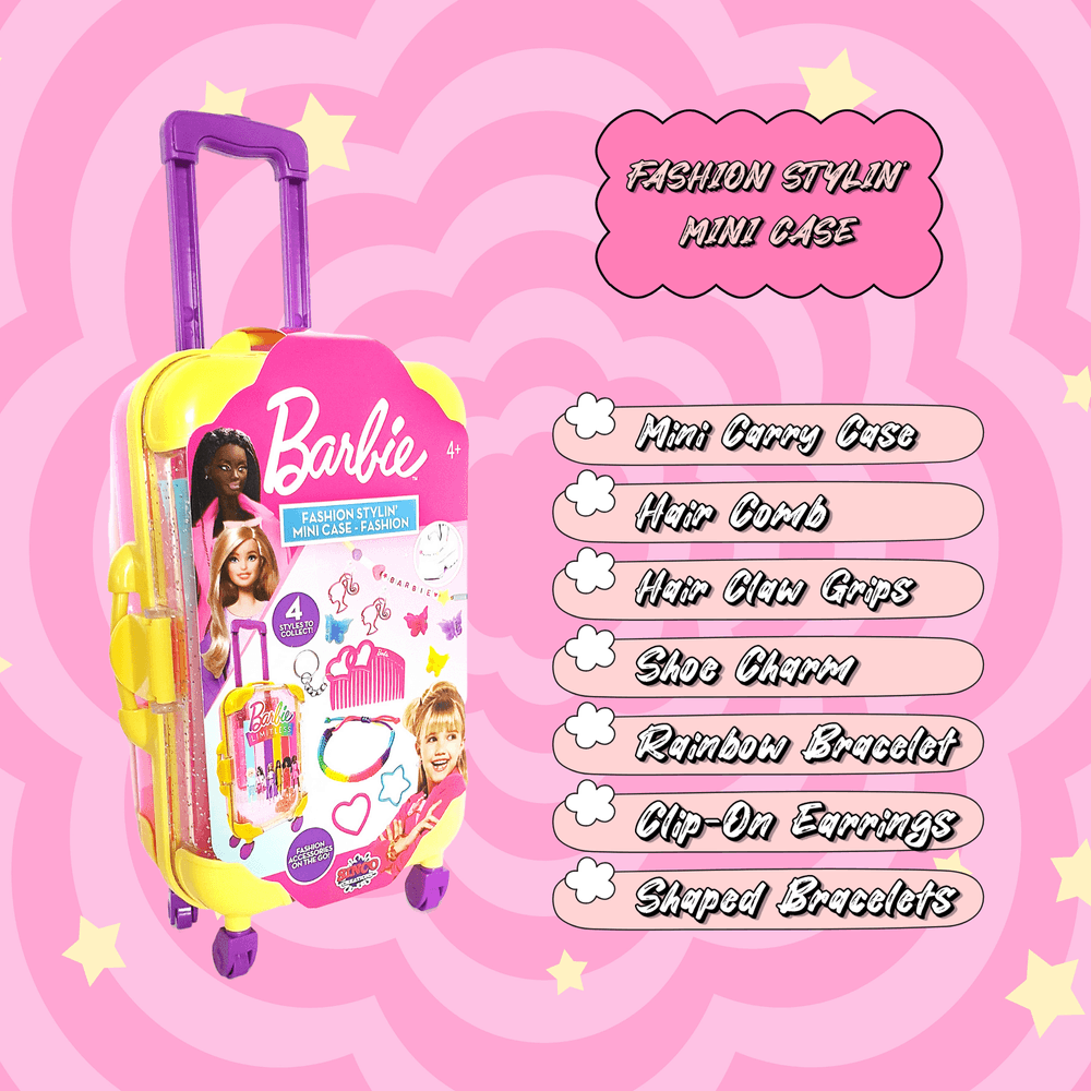 Barbie - Sinco Creations Barbie Fashion Stylin' Mini Case - Color May Vary - 1Pc