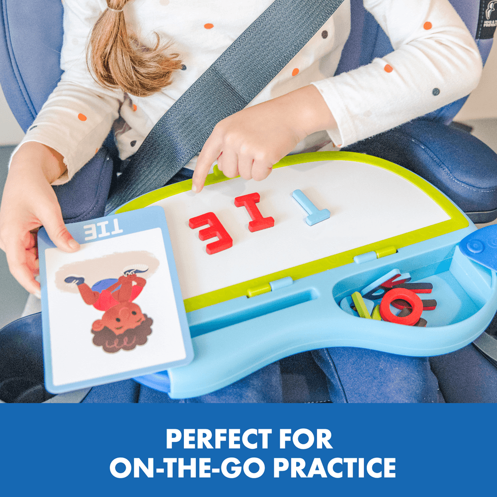 Learning Resources - AlphaMagnets Go Spelling Magnetic Tray Educational Toy - Multicolor