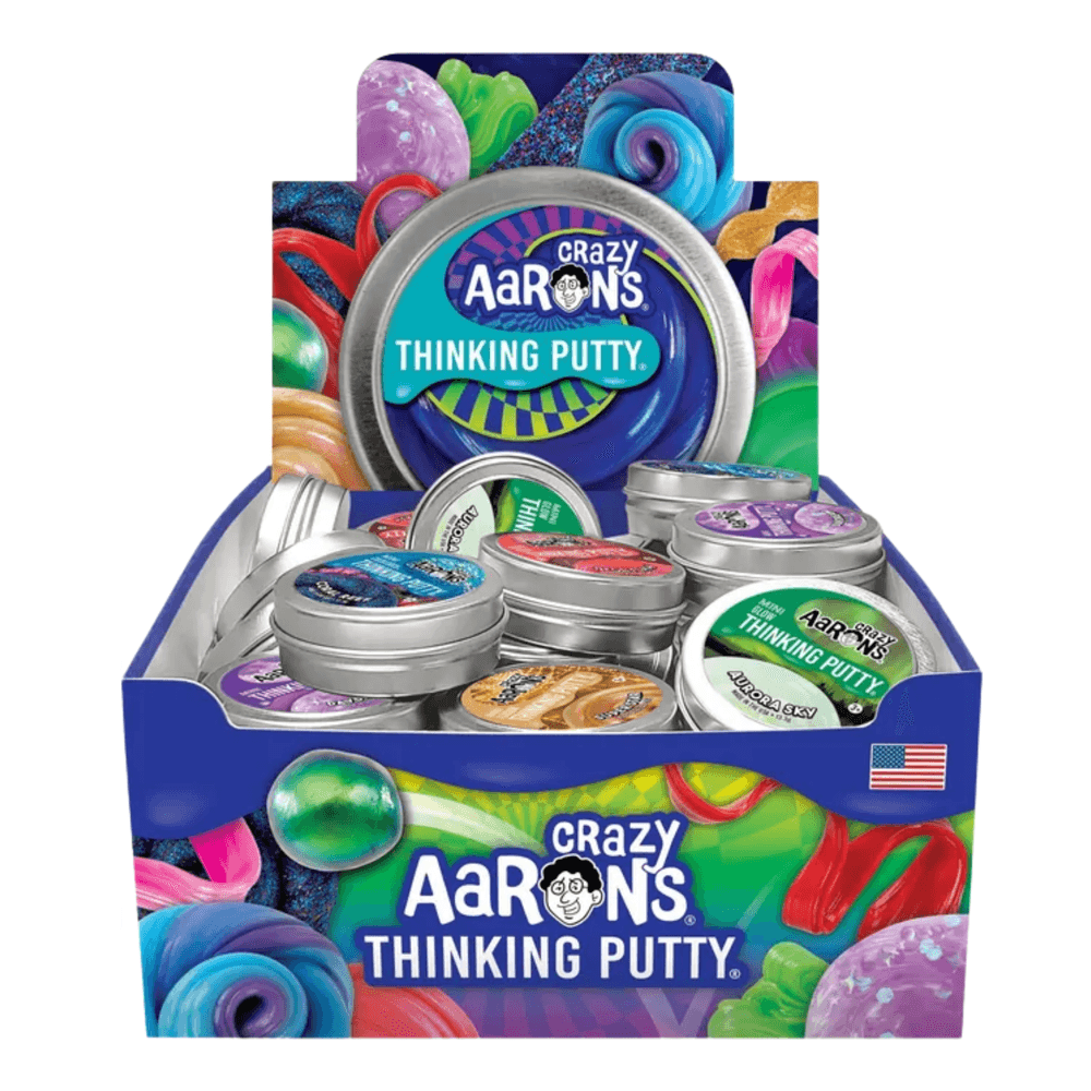 Crazy Aaron's - Mini Thinking Putty - Multicolor - Pack of 36 - 13 gm