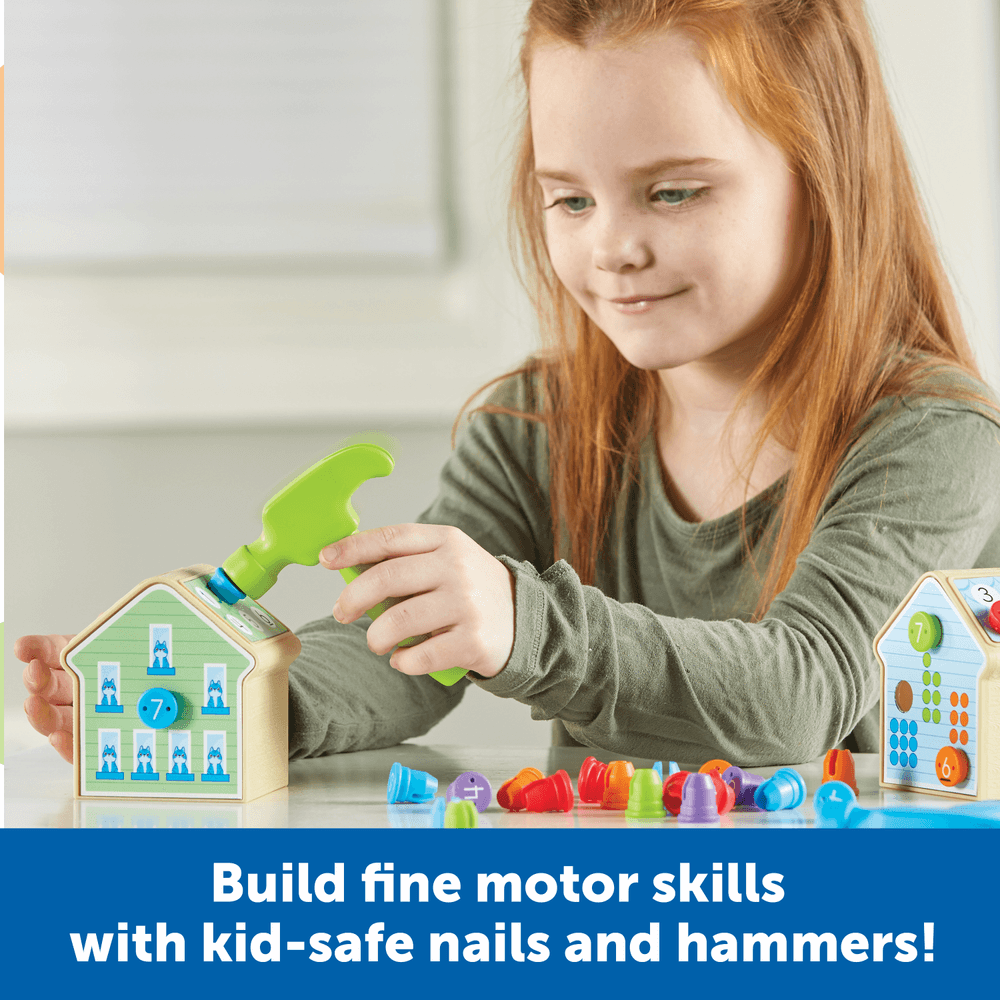 Learning Resources - Number Nails Activity Set
