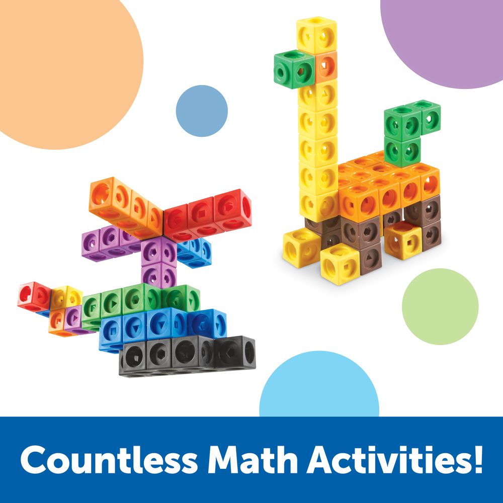 Learning Resources - Mathlink Cubes Set - 1000 Pcs