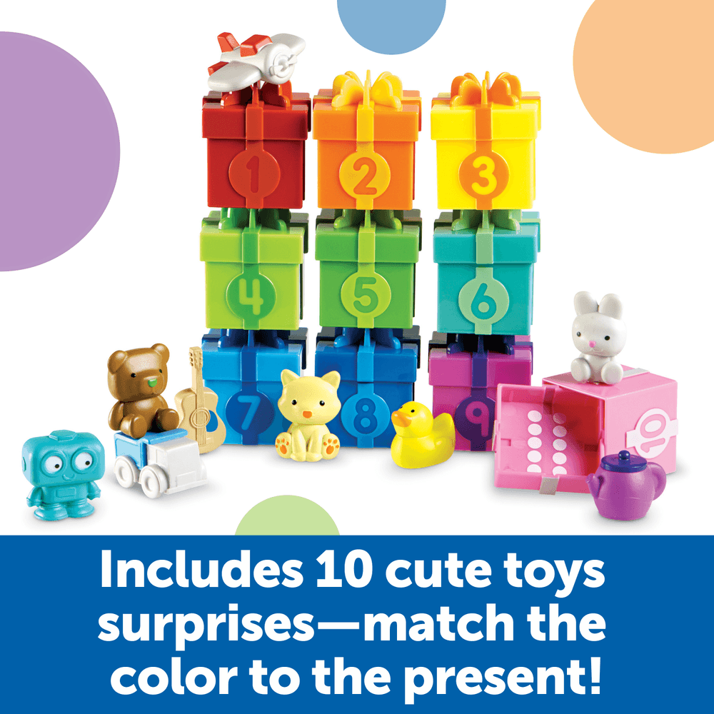 Learning Resources - Counting Surprise Party Playset