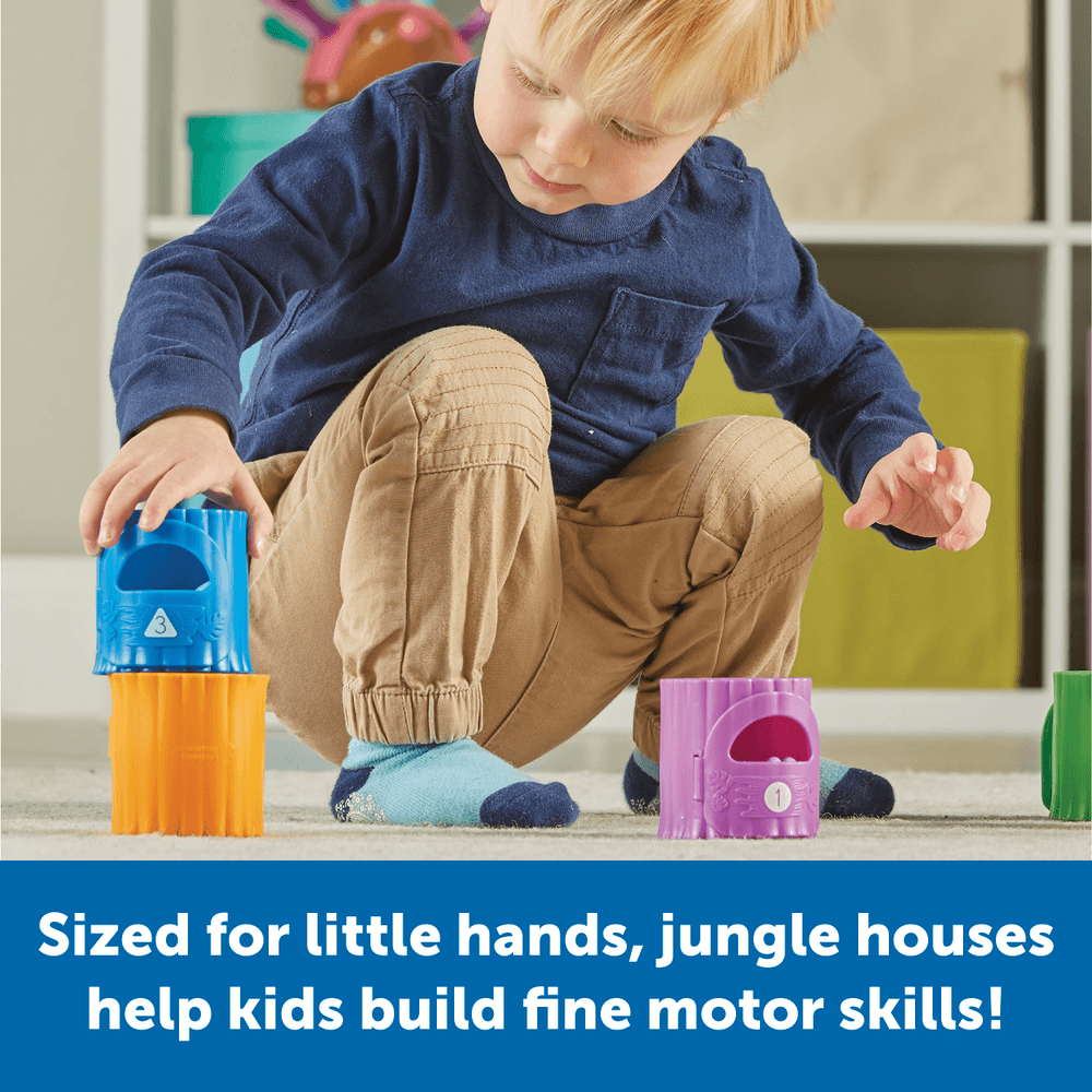 Learning Resources - Peekaboo Learning Jungle Playset