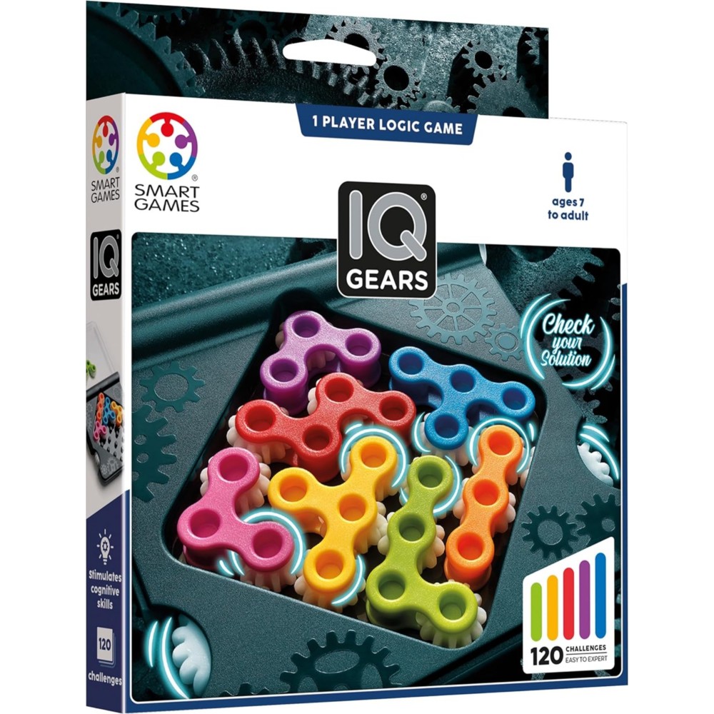 SmartGames - IQ Gears Puzzle Game