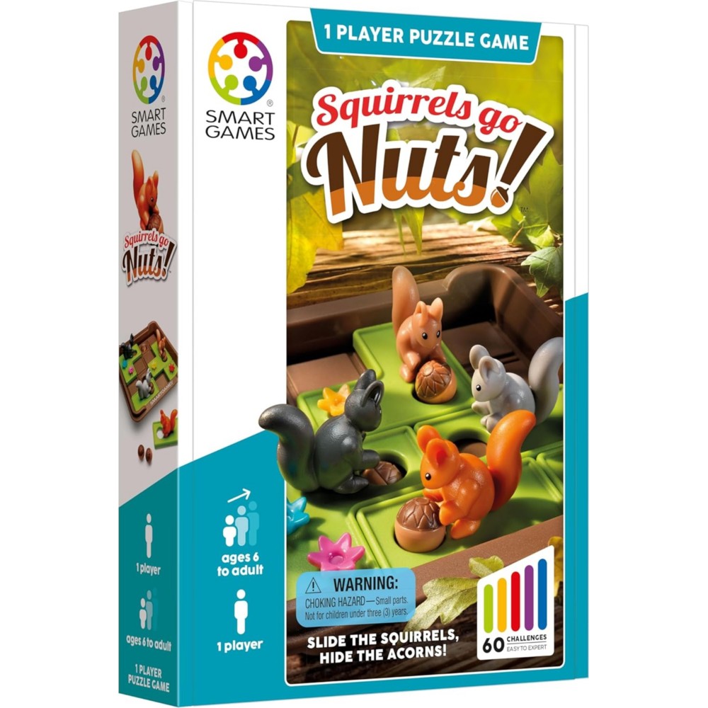 SmartGames - Squirrels Go Nuts! Board Game