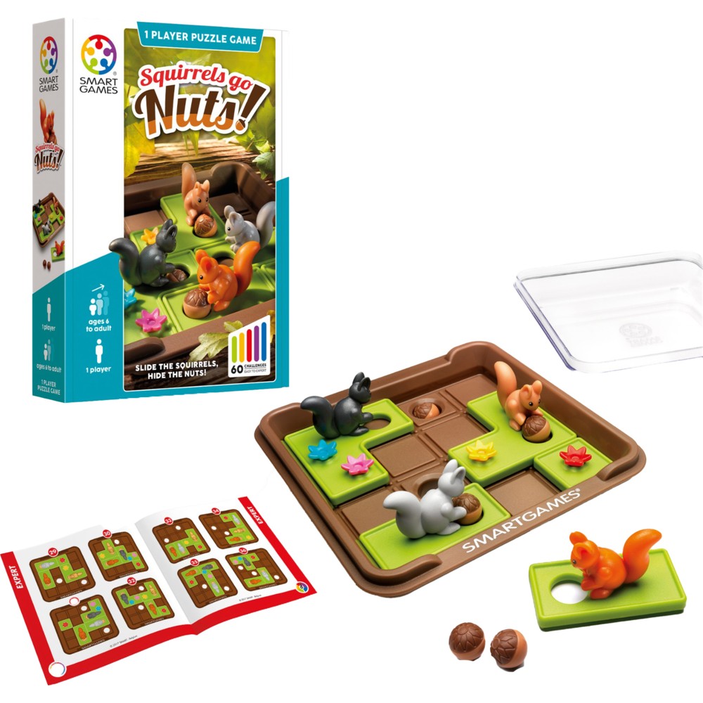 SmartGames - Squirrels Go Nuts! Board Game