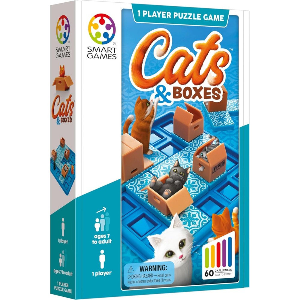 SmartGames - Cats And Boxes Board Game