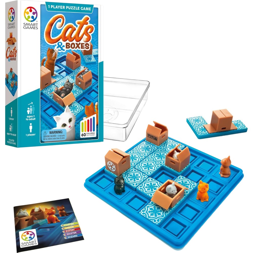 SmartGames - Cats And Boxes Board Game