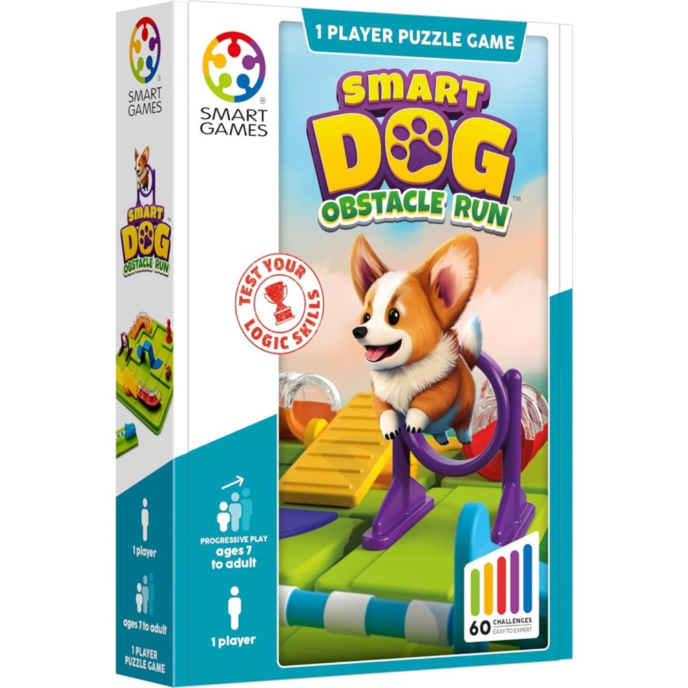 SmartGames - Smart Dog Obstacle Run Board Game