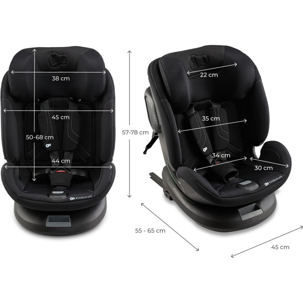 KID。 Buy Kinderkraft - Xpedition 3 i-Size 360 Car Seat 40-150cm (0-36kg