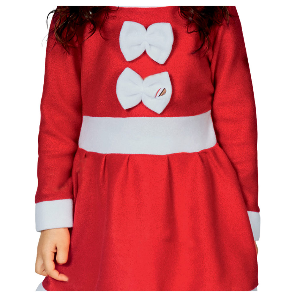Mad Toys - Santa'S Helper Kids Christmas Costume - Red