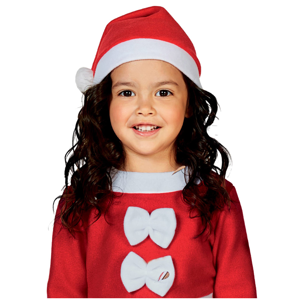 Mad Toys - Santa'S Helper Kids Christmas Costume - Red