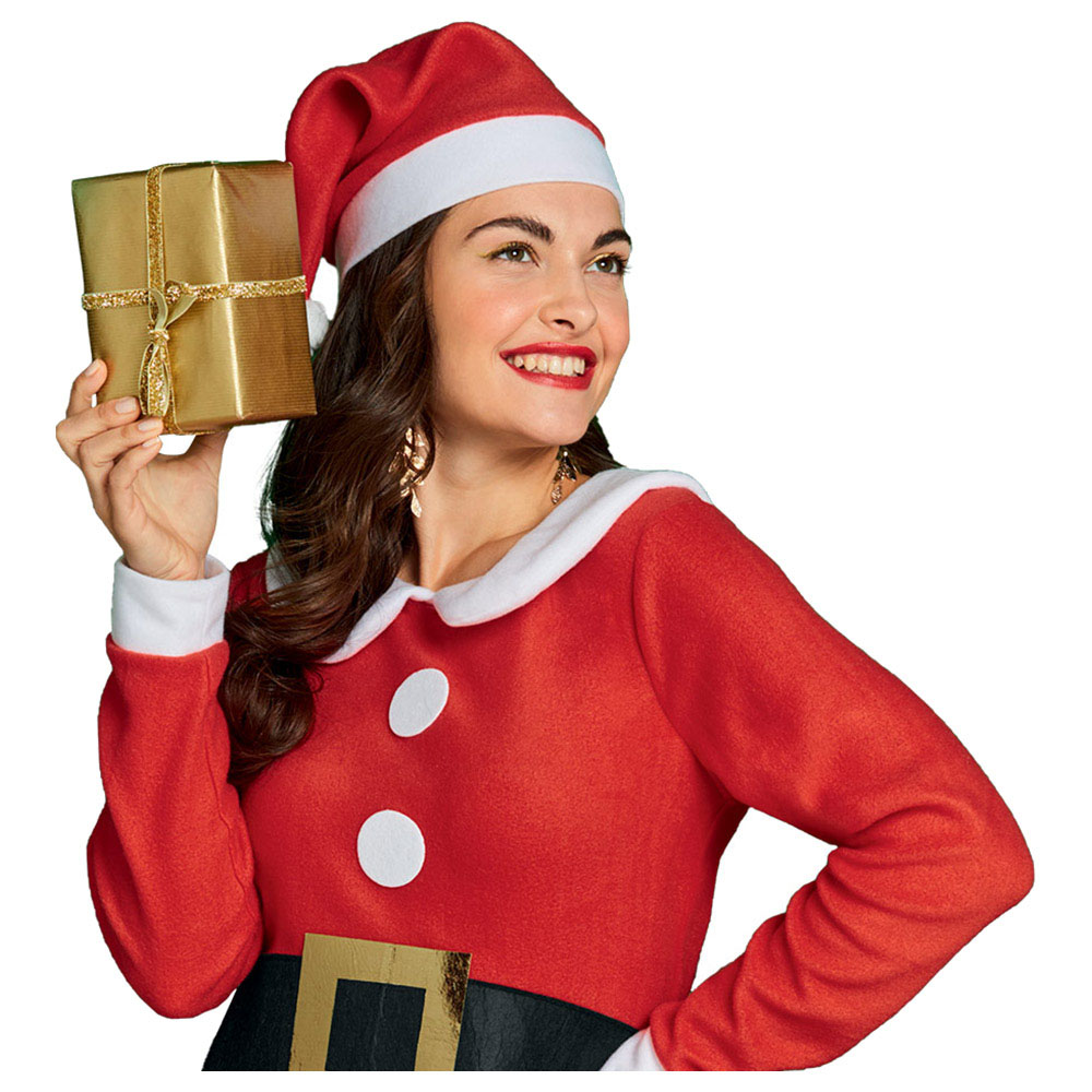 Mad Toys - Mrs. Claus Adult Christmas Costume - Red