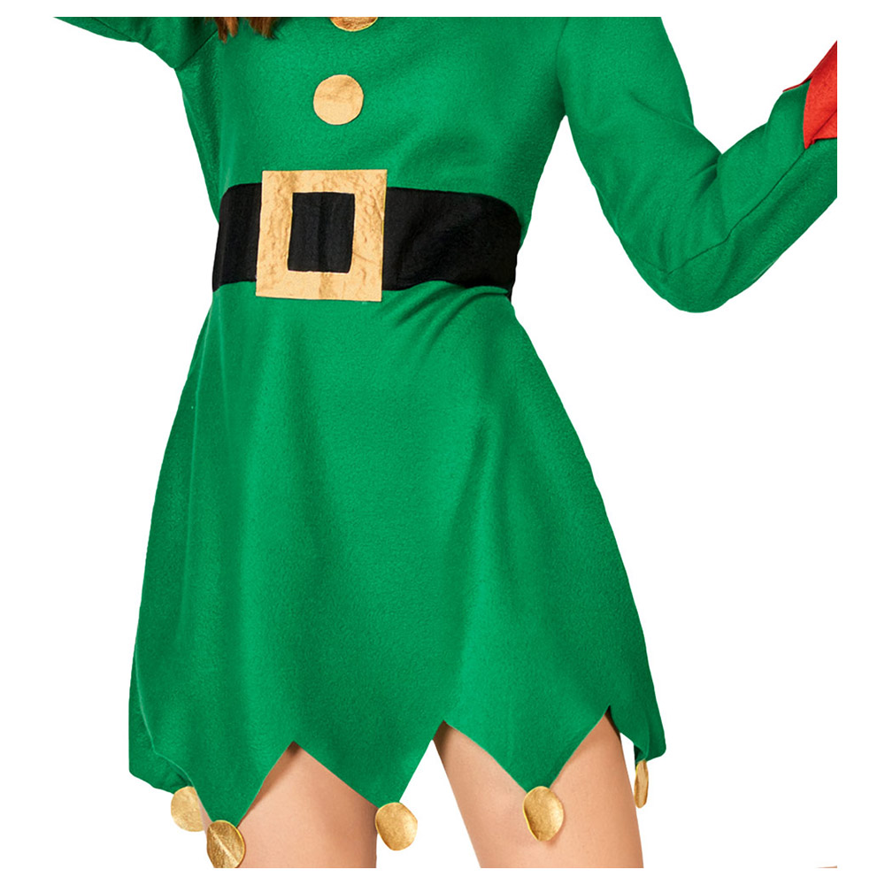 Mad Toys - Elf Adult Christmas Costume - Green