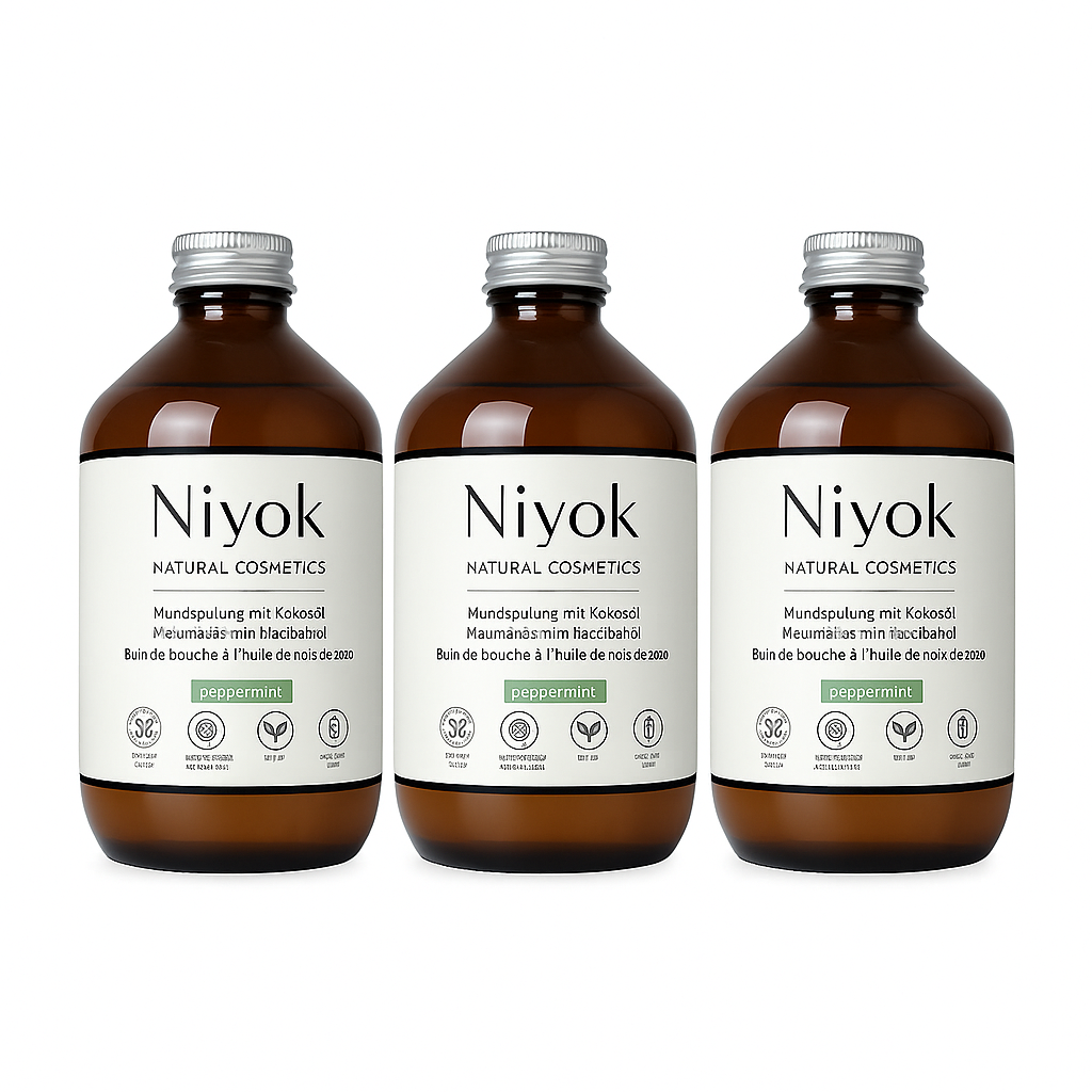 Niyok - Mouthwash - Pack of 3 - 500 ml