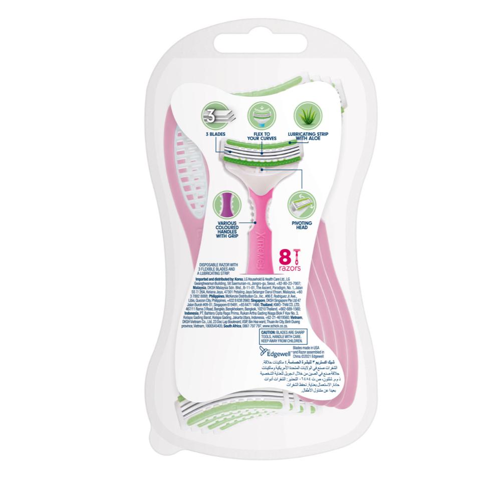Schick Xtreme3 Sensitive Razors 6+2pcs