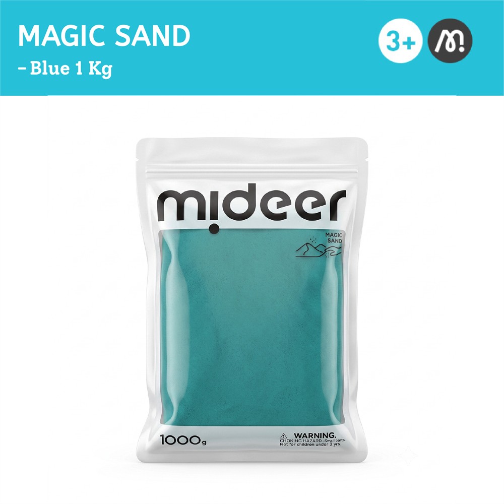 Mideer Magic Sand - Blue - 1 Kg