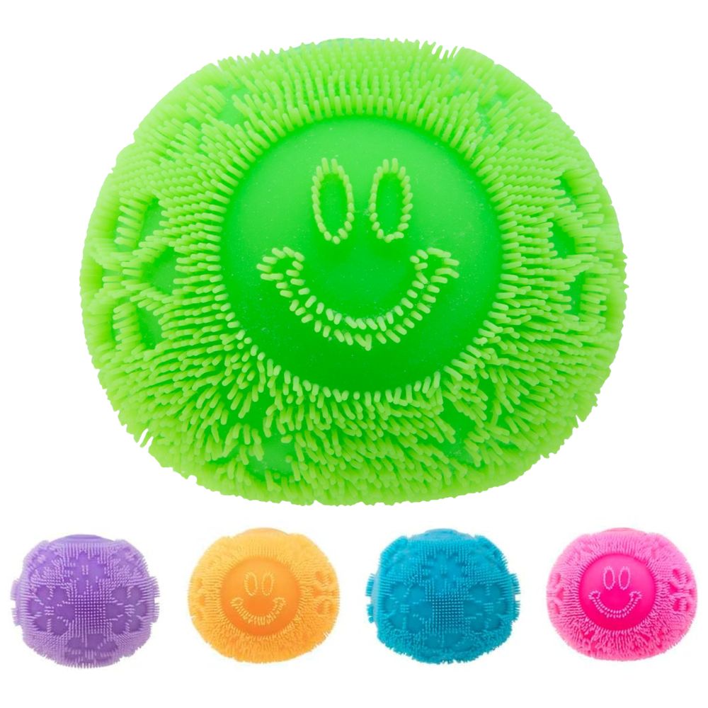 ESSEN Fuzz Ball Squishy Toy Stress Squeeze Ball-Random Color