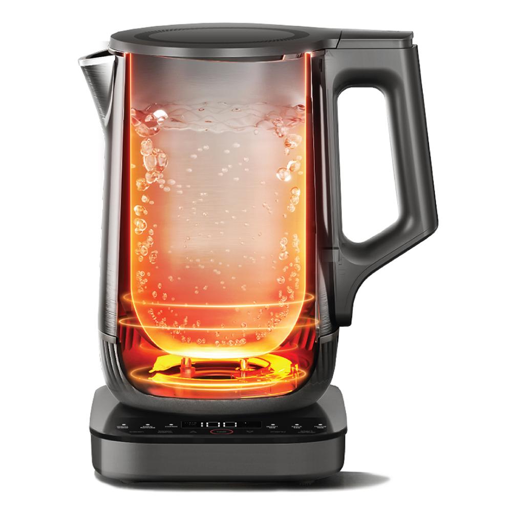 Nutricook Everything U-Shape Electric Kettle - Black - 1.7 L
