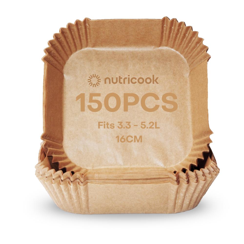 Nutricook - Air Fryer Disposable Non-Stick Liners 16cm 150pcs