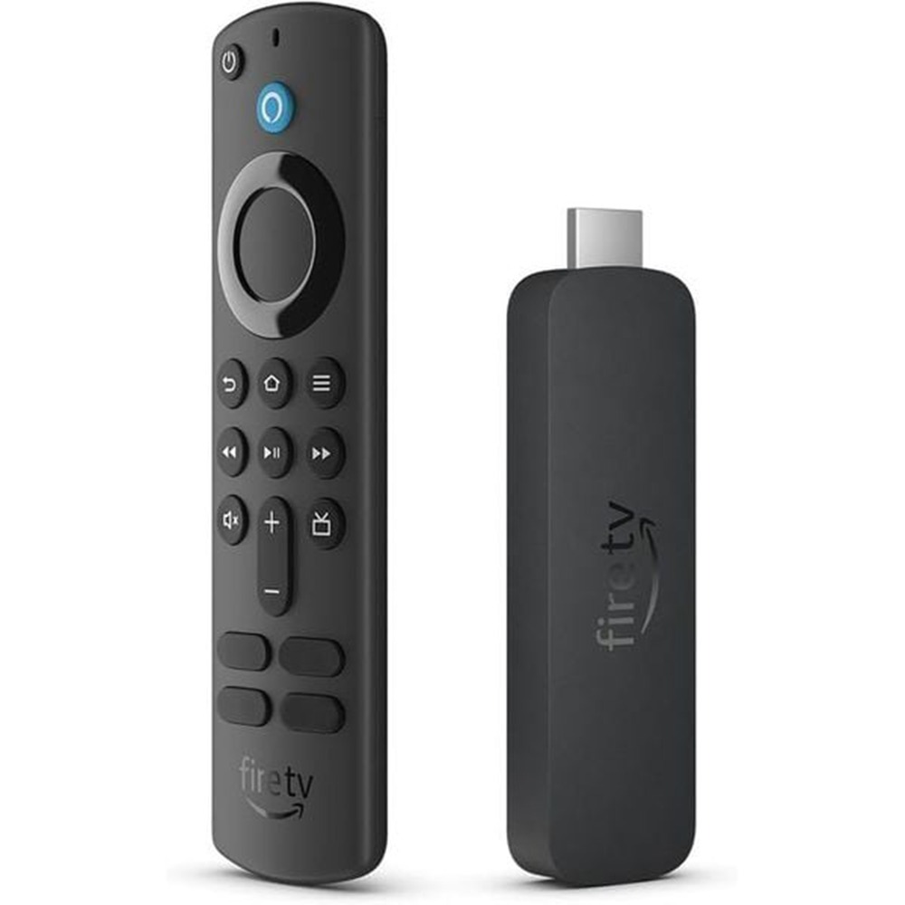 Amazon - 2nd Generation Fire TV Stick 4K With Remote - Black