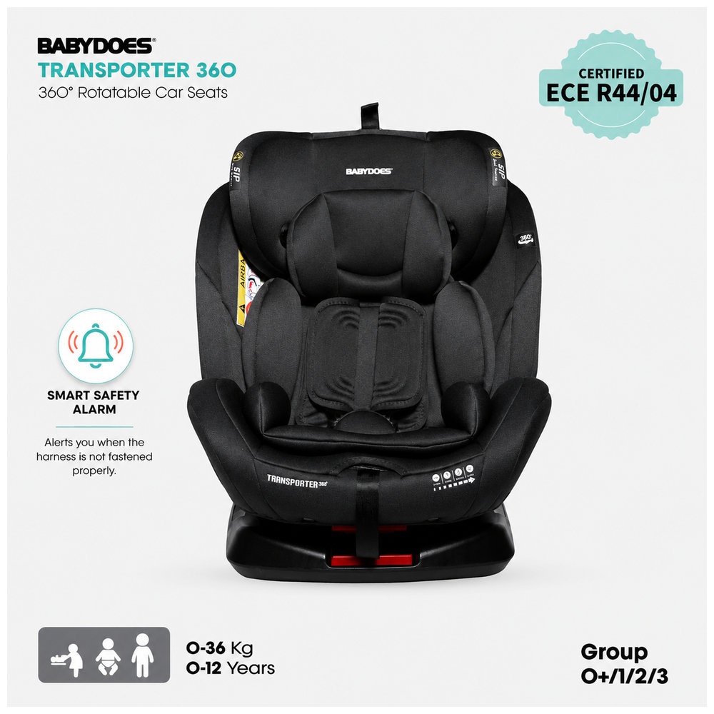 Babydoes - Transporter 360 Degree Isofix Rotating Baby Car Seat