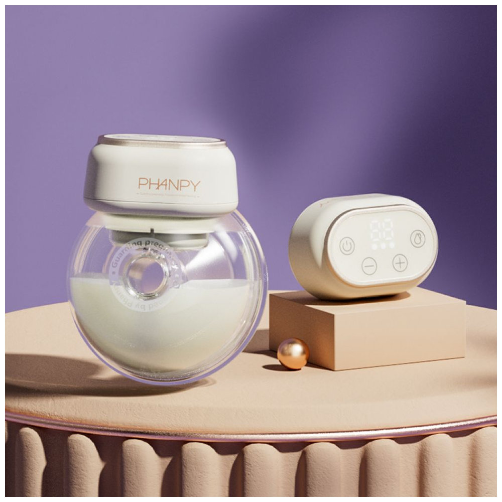 Phanpy - E-Joy S2 Wearable Electric Breast Pump - White