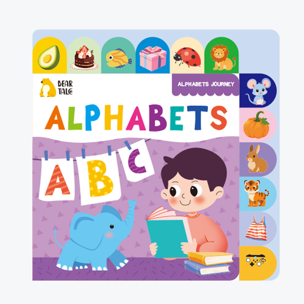 BT-Alphabet Shaped And Punched Book