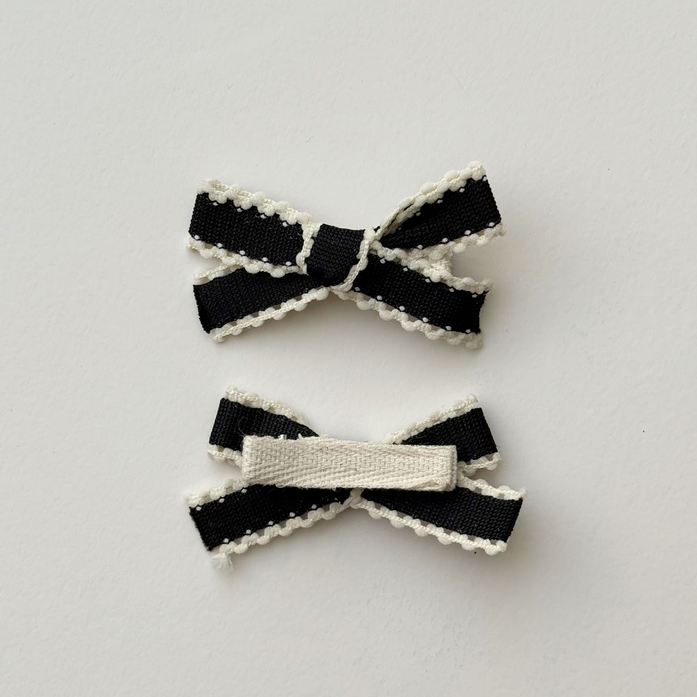 Baby Boss Girl's Frill Hair Clip - 2 Pcs