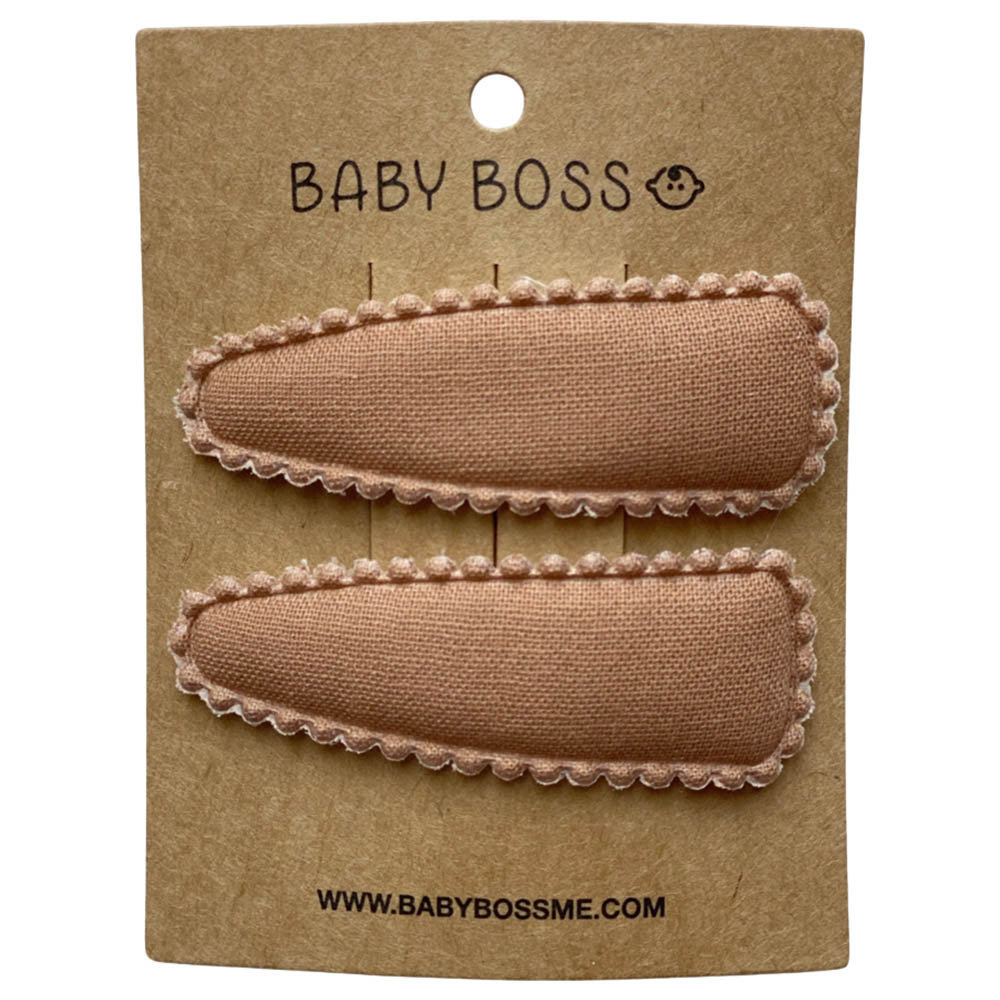Baby Boss Hair Clip Dark - Brown