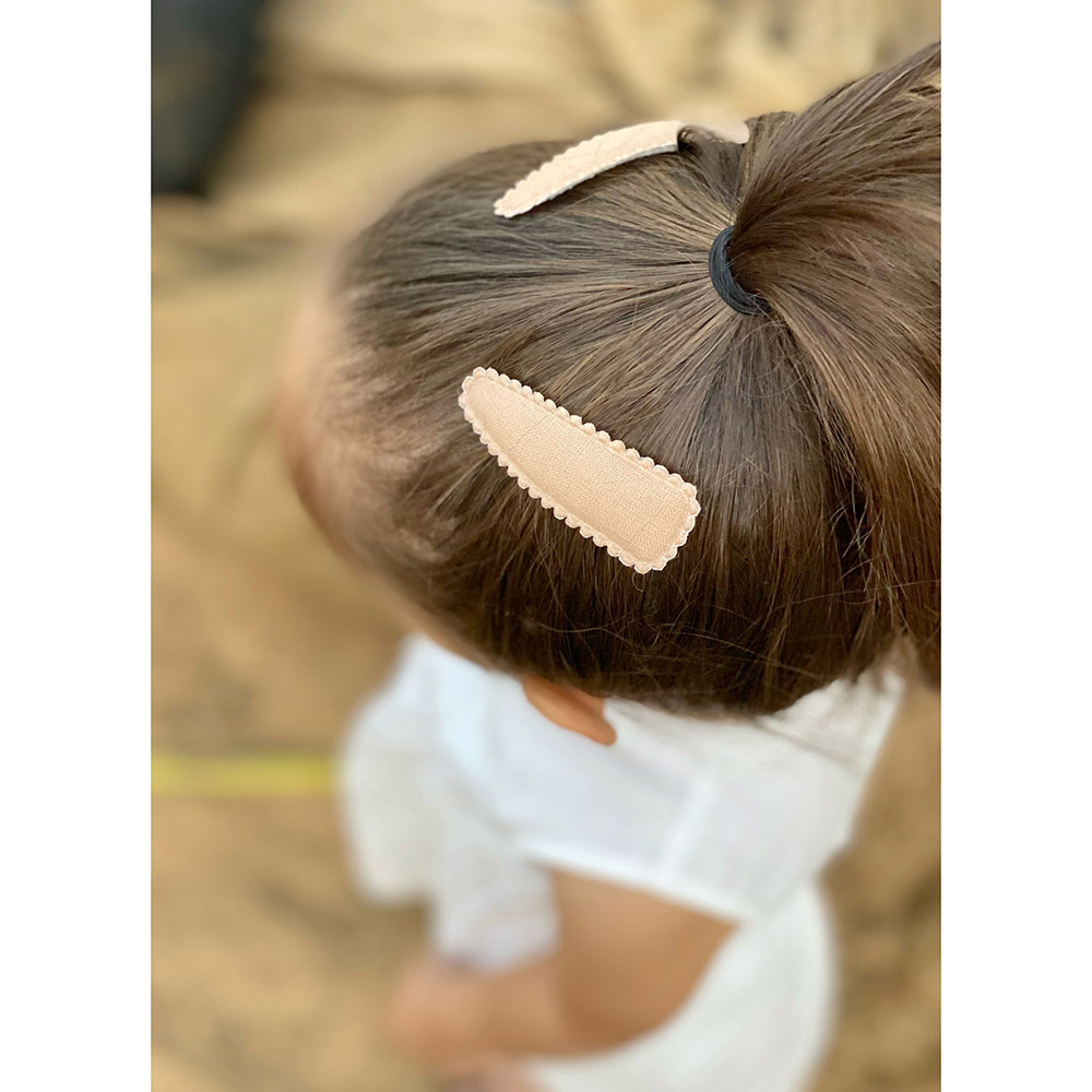 Baby Boss Hair Clip Stripes - Black