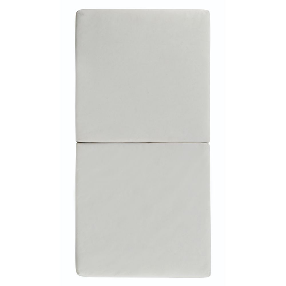 Tineo Foldable Mattress With Removable Cover Grey - 60 x 120cm
