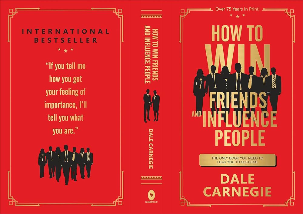 How To Win Friends And Influence People - Deluxe Hardbound Edition