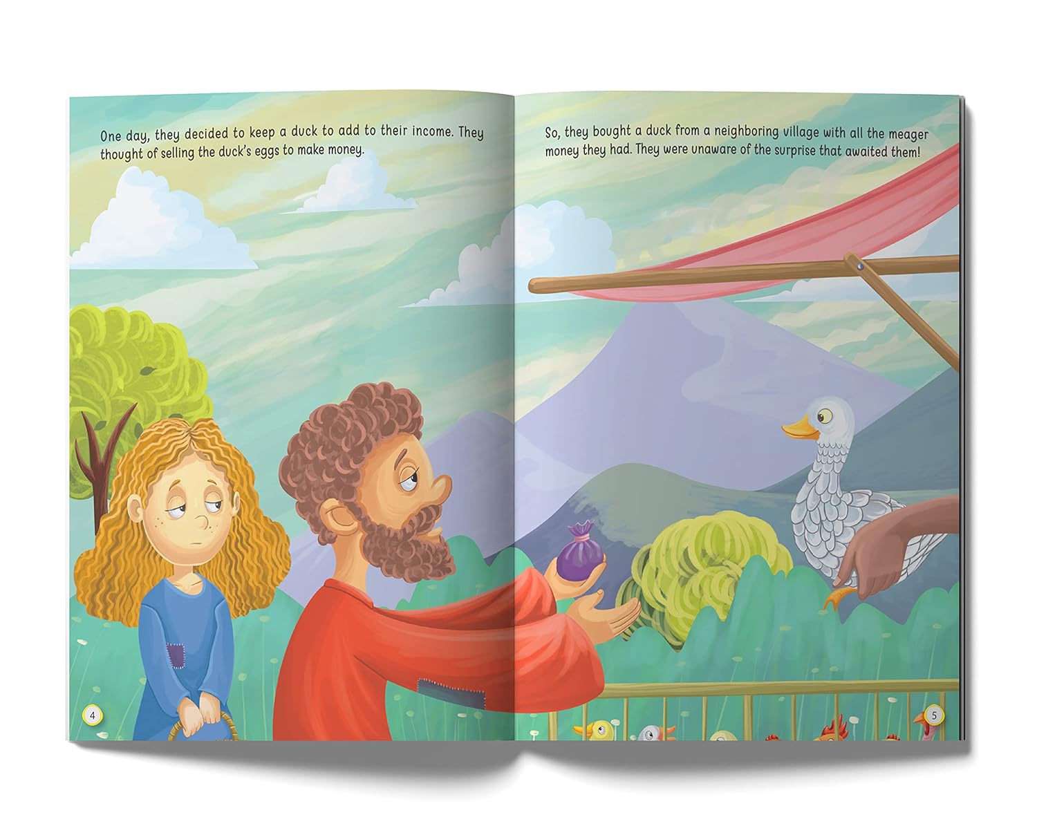 The Golden Egg - Illustrated Moral Story For Children