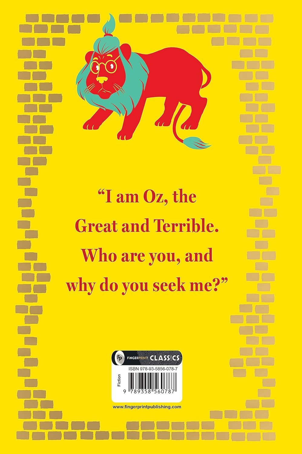 The Wonderful Wizard Of Oz - Deluxe Hardbound Edition