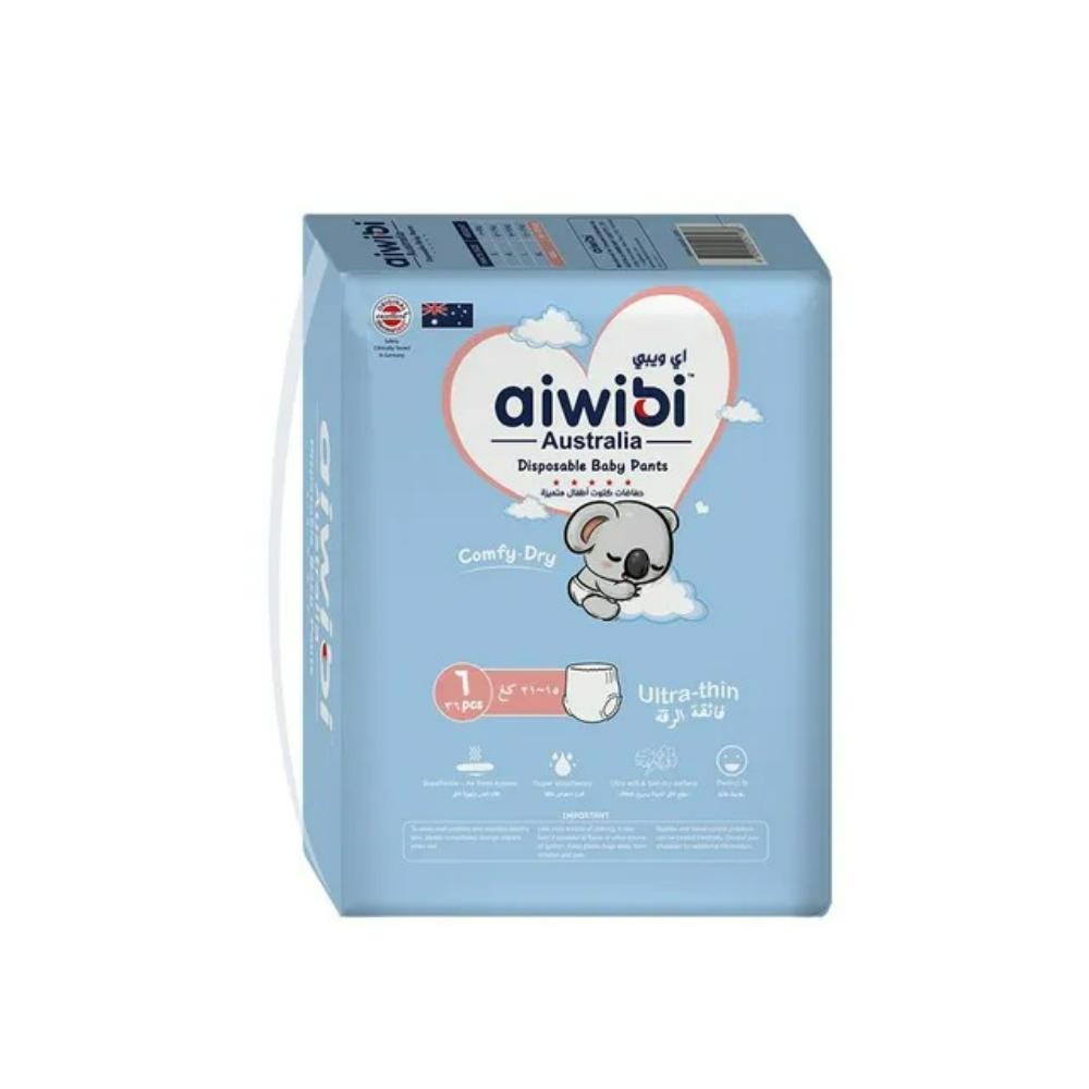 Aiwibi - Comfy Dry Baby Pants - 15-21kg - Pack of 3 - 108pcs - XXL
