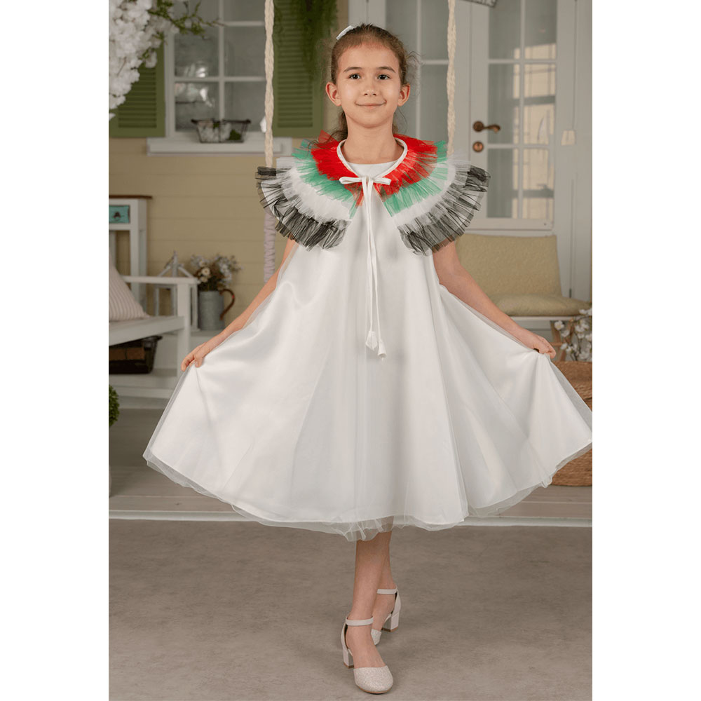 D' Daniela Uae Flag and Eid Dress